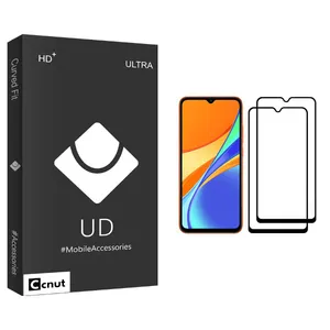Coconut UD Black Screen Protector For Xiaomi Redmi 9C Pack Of 2