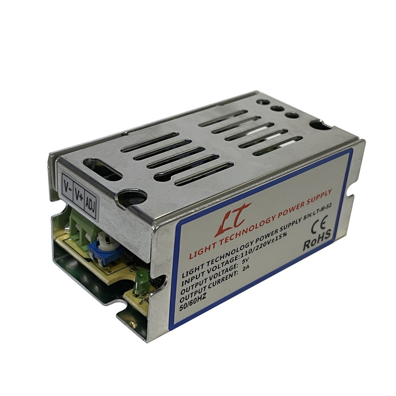 منبع تغذیه 5 ولت 2 آمپر لایت تکنولوژی مدل LT-M-52