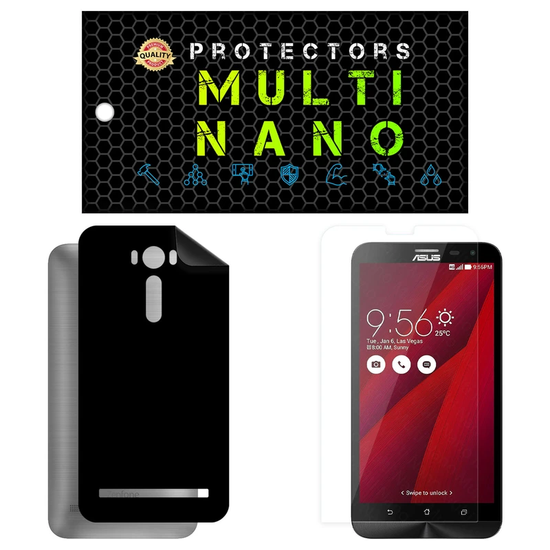 محافظ صفحه نمایش مولتی نانو مدل X-SFM مناسب برای گوشی موبایل ایسوس Zenfone 2 Laser 6 in / ZE600KL / ZE601KL به همراه برچسب پوششی