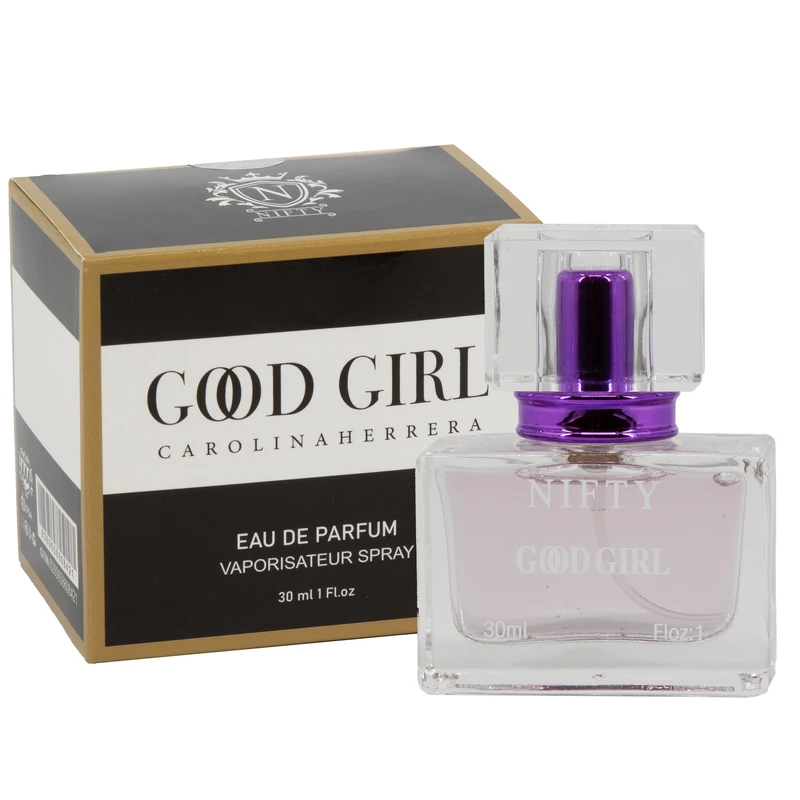ادوپرفیوم زنانه نیفتی مدل گودگرل با رایحه گرم حجم 30 میلی‌لیتر