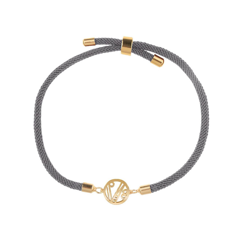 دستبند طلا 18 عیار زنانه مدوپد مدل هندسی کد D21-10491