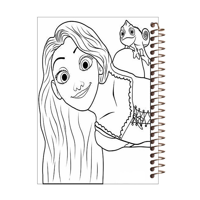 دفتر رنگ آمیزی طرح دخترانه کد R45