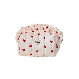 کیف لوازم آرایش زنانه مدل قلبی چین چینی