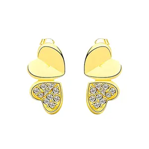 گوشواره نقره زنانه روژه مدل DSE009G