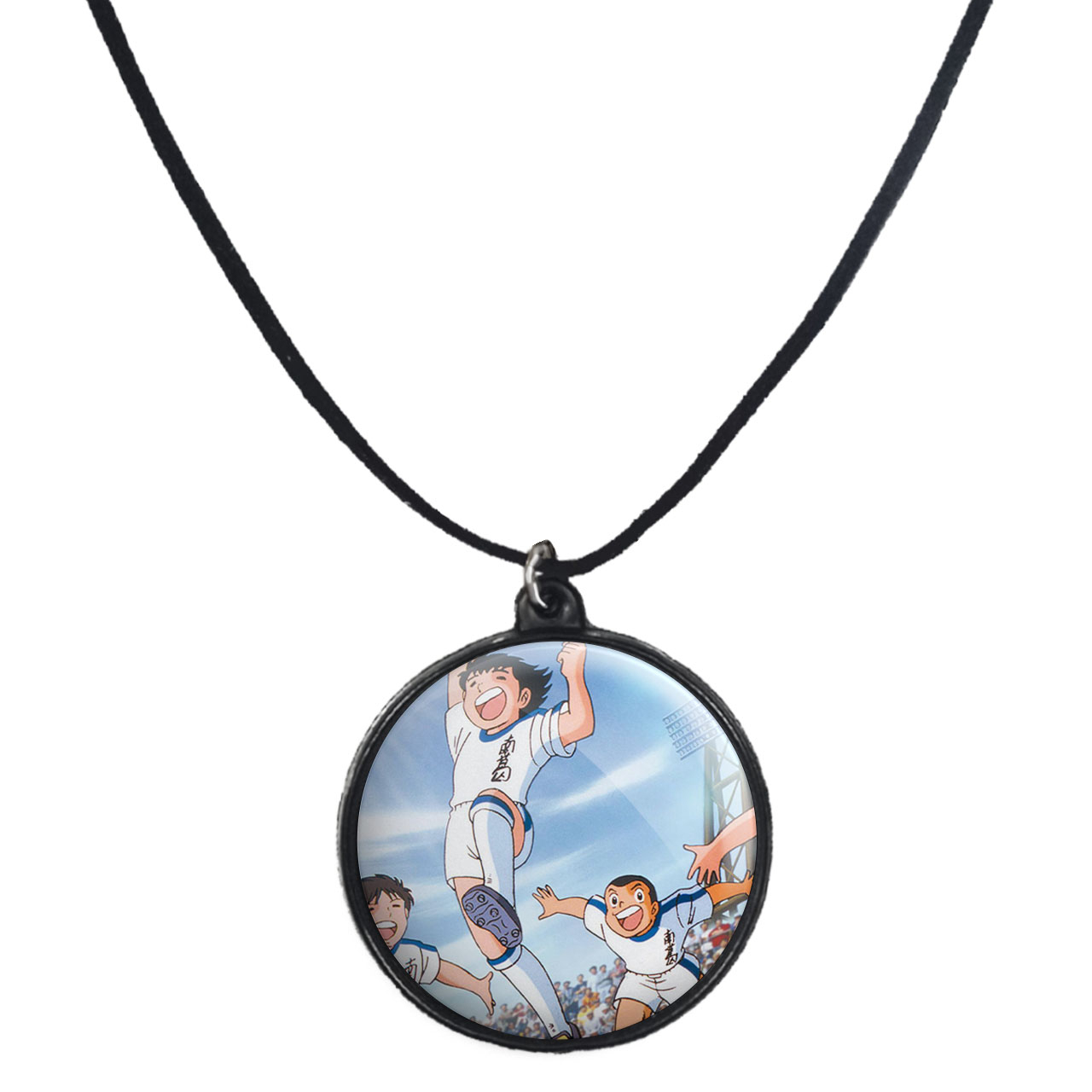 گردنبند پرمانه طرح فوتبالیست ها کد pmb.22334 مدل دو طرفه