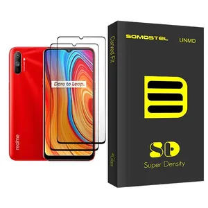Somastel SD Glass MIX002 Screen Protector For Realme C3 Pack Of 2