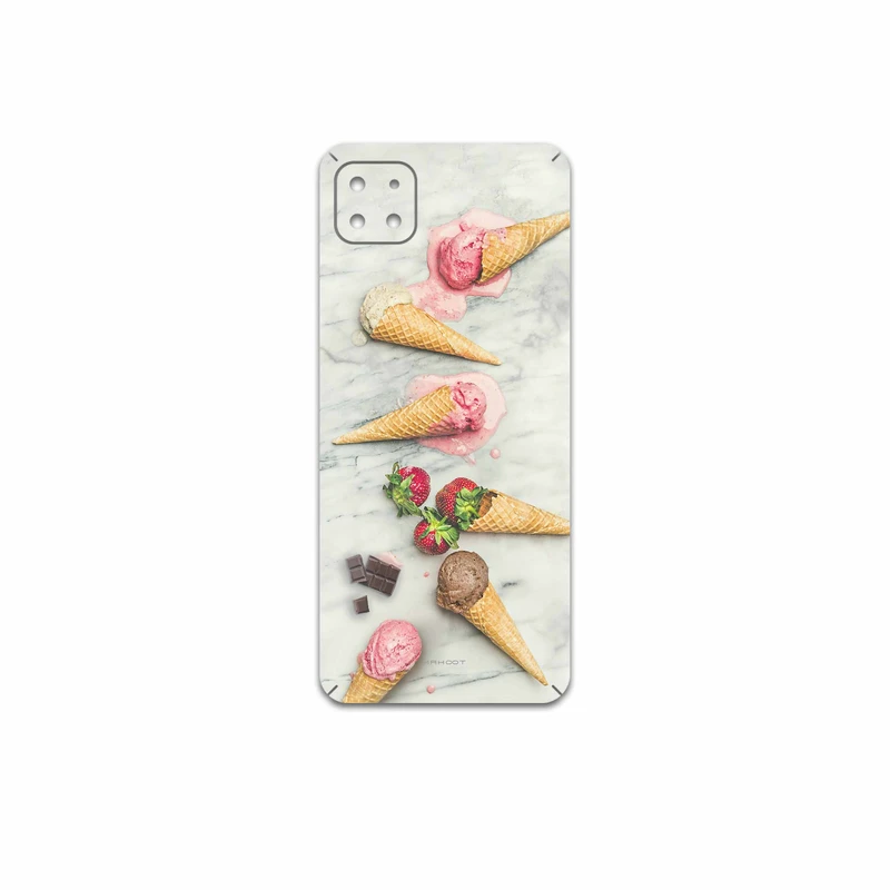 برچسب پوششی ماهوت مدل Funnel-ice-cream مناسب برای گوشی موبایل سامسونگ Galaxy A22 5G