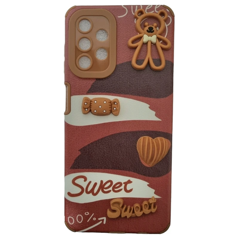 کاور طرح خرسی مدل sweet مناسب برای گوشی موبایل سامسونگ Galaxy A13 4G