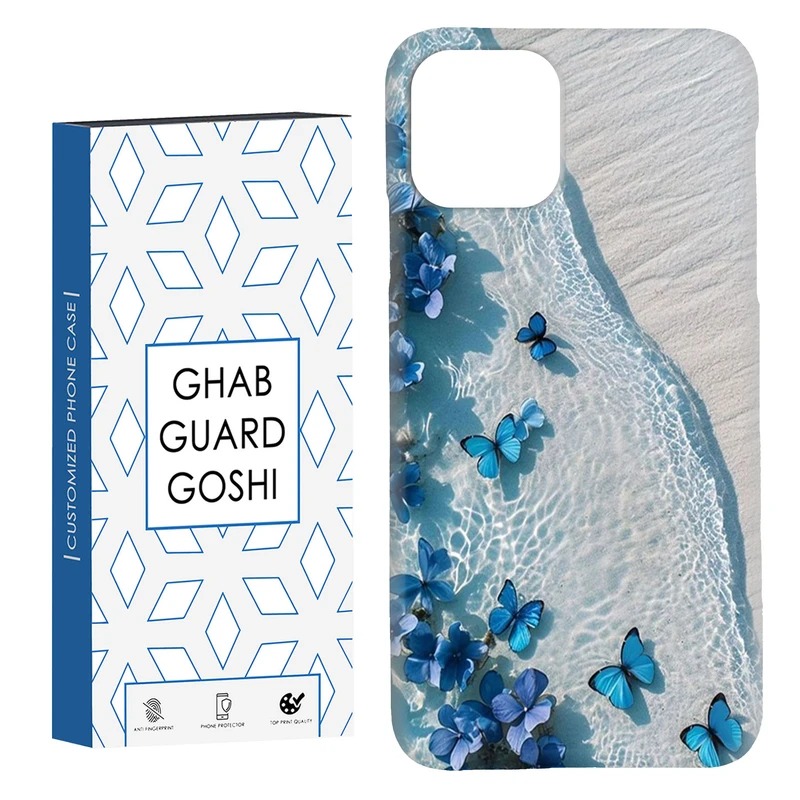 کاور قاب گارد گوشی طرح پروانه کد Dimo-385 مناسب برای گوشی موبایل اپل  IPHONE 11