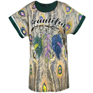 تونیک زنانه مدل طاووس کد 04