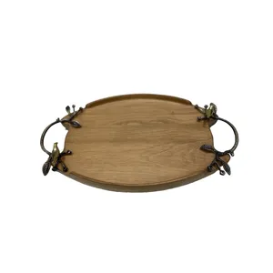 سینی مدل چوب راش کد 122