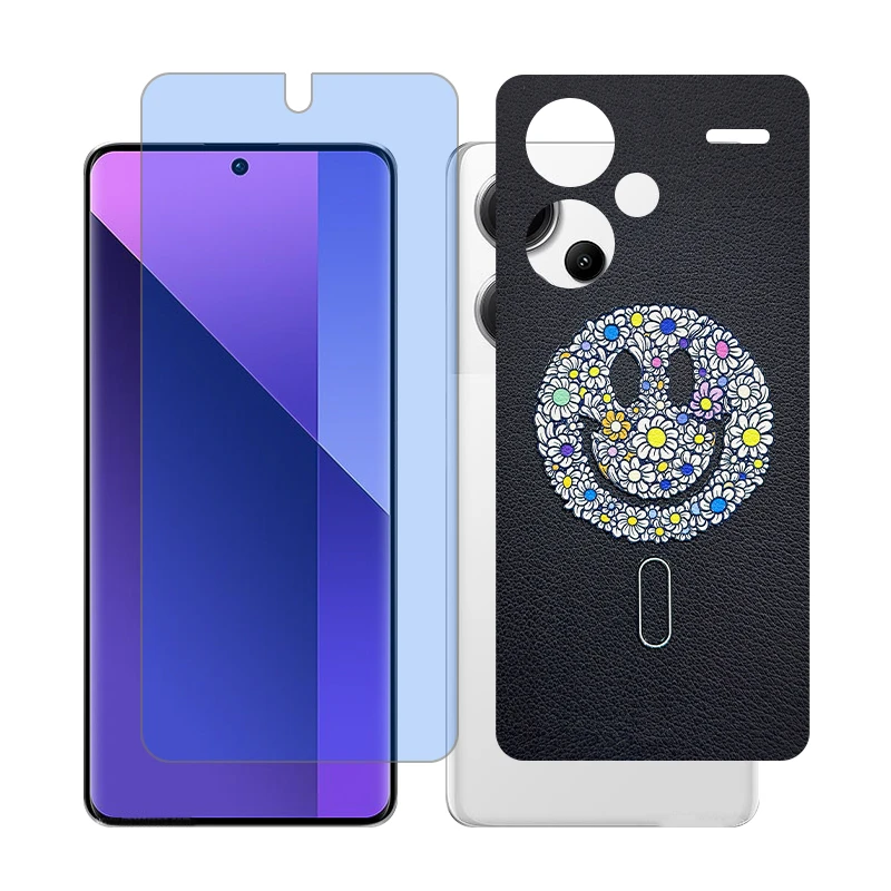 محافظ صفحه نمایش مات آنتی بلو گلس مدل Together مناسب برای گوشی موبایل شیائومی Redmi Note 13 Pro Plus به همراه برچسب پوششی