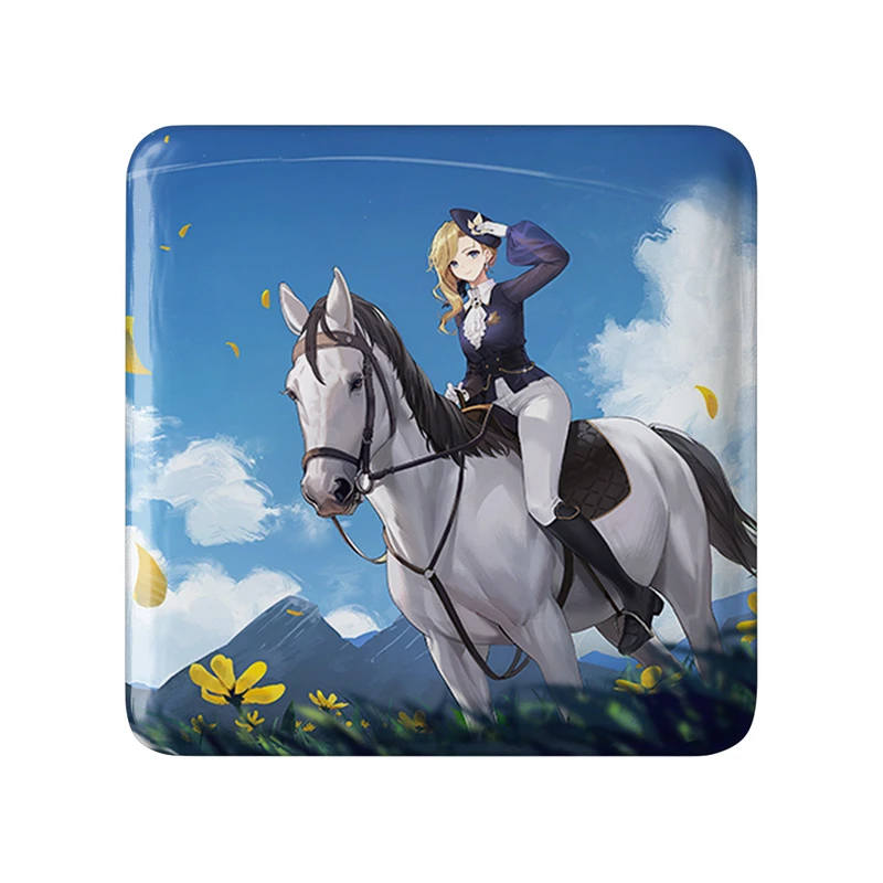 مگنت خندالو طرح بازی آزور لین (Azur Lane) مدل مربعی کد 34245