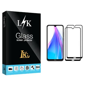 LKG LK Glass Screen Protector For Xiaomi Redmi Note 8T Pack Of 2