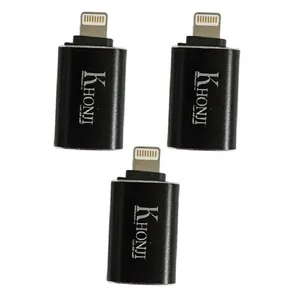 مبدل USB به لایتنینگ خنجی مدل OTGبسته 3 عددی
