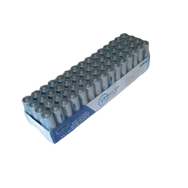 باتری قلمی پاورمکس مدل super power بسته 60 عددی 