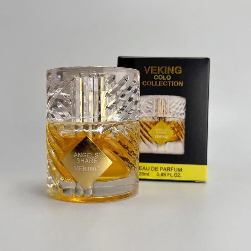 عطر جیبی ویکینگ مدل آنجلز شیر با رایحه گرم حجم 25 میلی لیتر