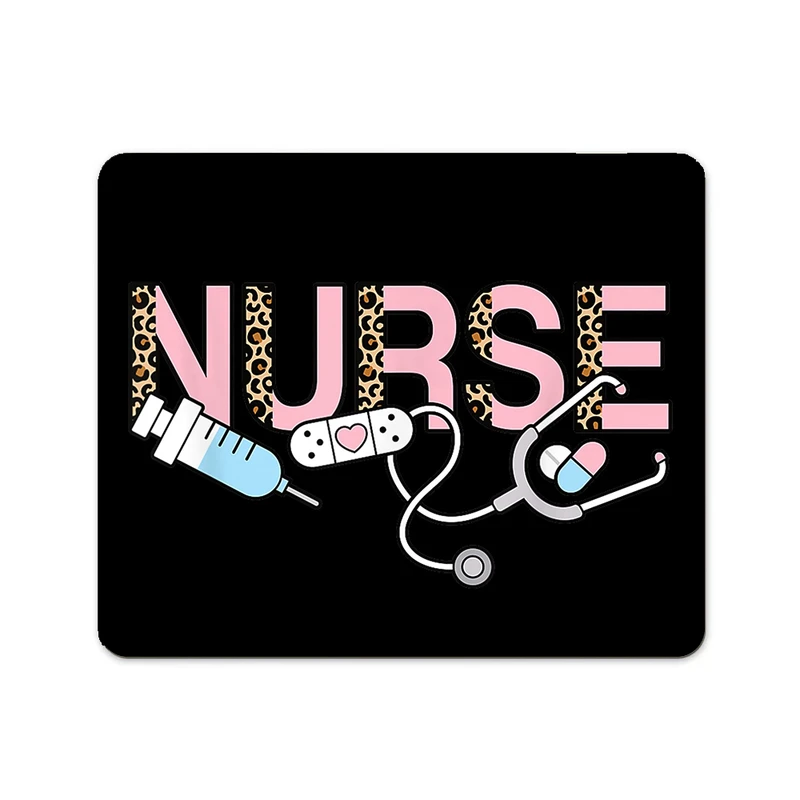 ماوس پد پاد آفرین مدل پرستار کادر درمان بیمارستان کد P717 سایز 19*24 سانتی متر