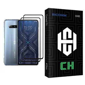 Ricomm CH Glass MIX002 Screen Protector For Xiaomi Black Shark 4 Pack Of 2