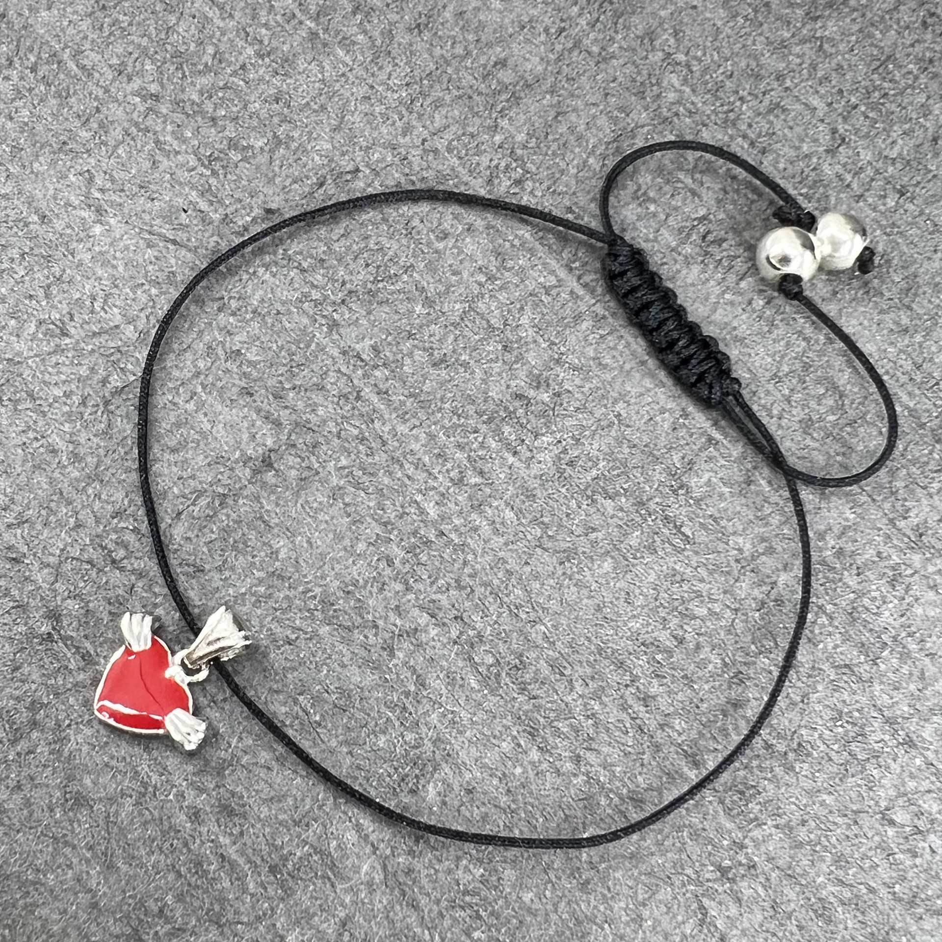 پابند نقره زنانه گیرا مدل قلب G581 پابند نقره زنانه گیرا مدل قلب G581