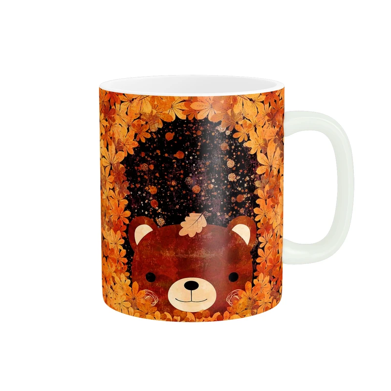 ماگ طرح خرس مهربان کد 66