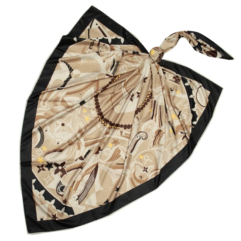 روسری زنانه مدل ابریشم کد 10385