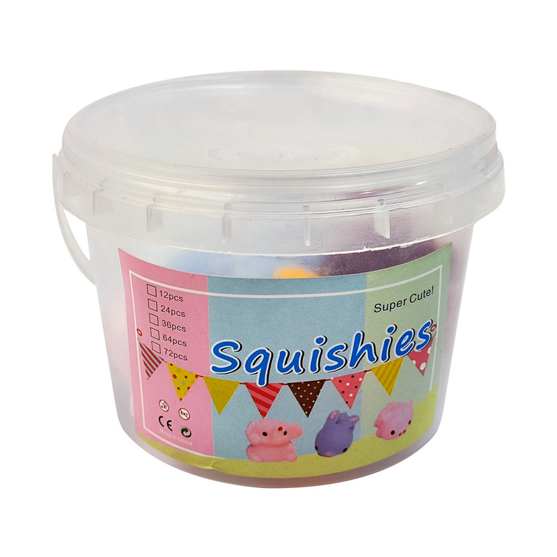 فیجت ضد استرس مدل Squishies بسته 12 عددی