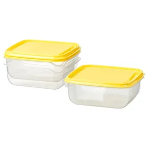 ظرف نگهدارنده ایکیا مدل PRUTA کد 843 بسته 3 عددی
