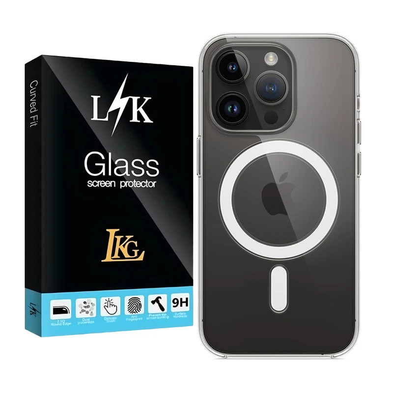 کاور ال کا جی مدل مگسیف مناسب برای گوشی موبایل اپل IPHONE 12Pro Max