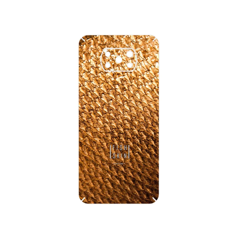 برچسب پوششی ماهوت مدل Fish Skin مناسب برای گوشی موبایل شیائومی Poco X3 NFC