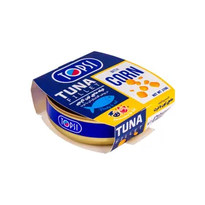 کنسرو فیله ماهی تون در روغن آفتابگردان و ذرت تاپسی - 210 گرم