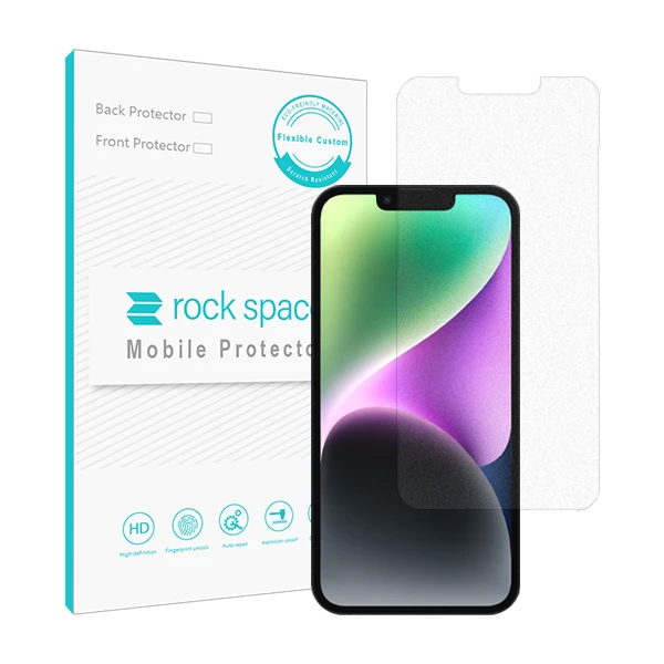 محافظ صفحه نمایش گیمینگ راک اسپیس مدل HyGAM مناسب برای گوشی موبایل اپل iPhone 14 Plus