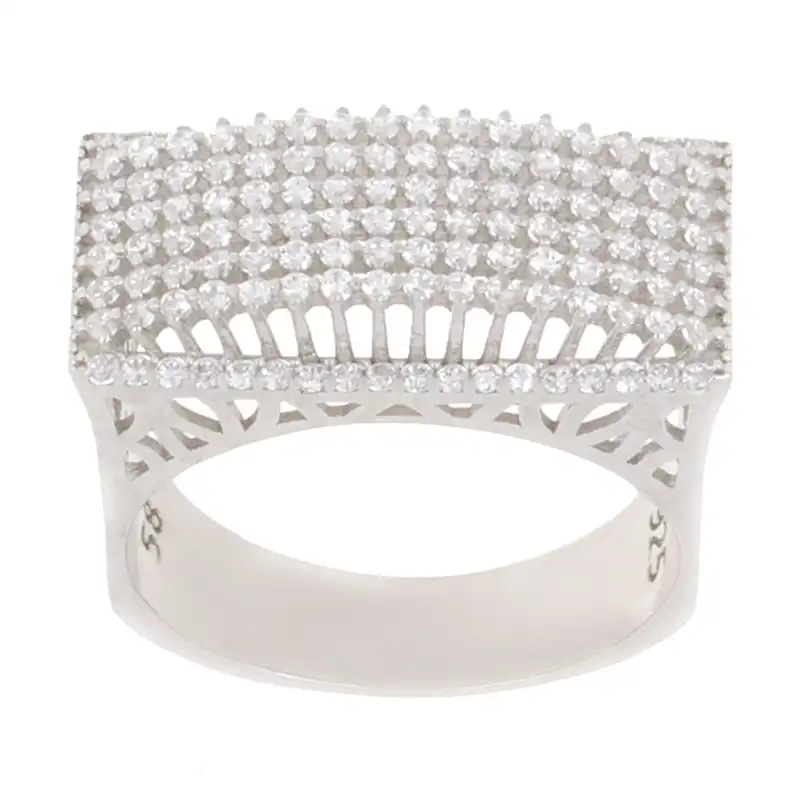 انگشتر نقره زنانه مدل AMT_R050