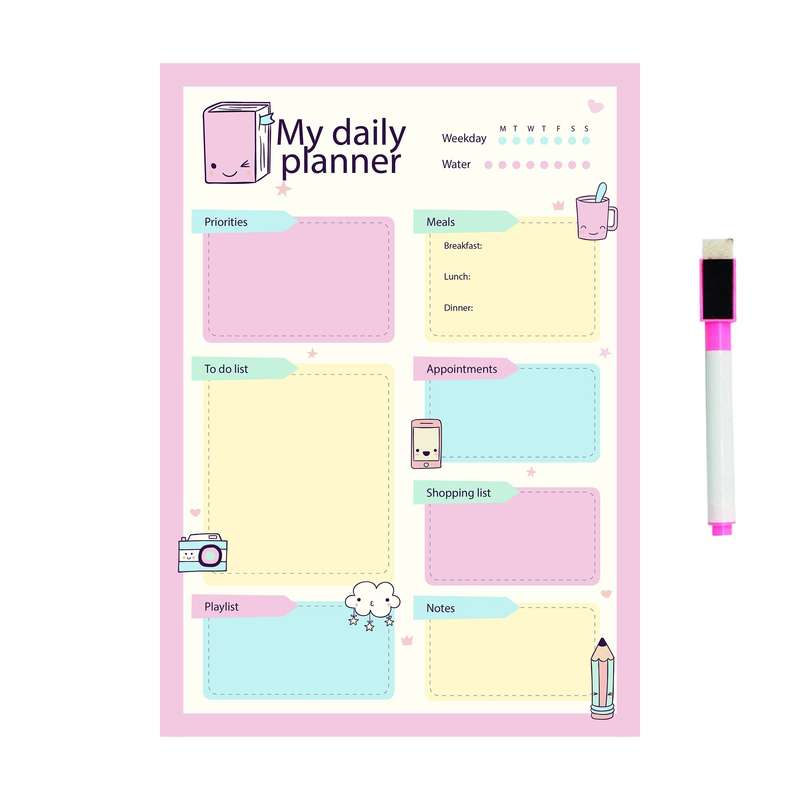 مگنت مدل یادداشت رویخچالی کد 002 به همراه ماژیک