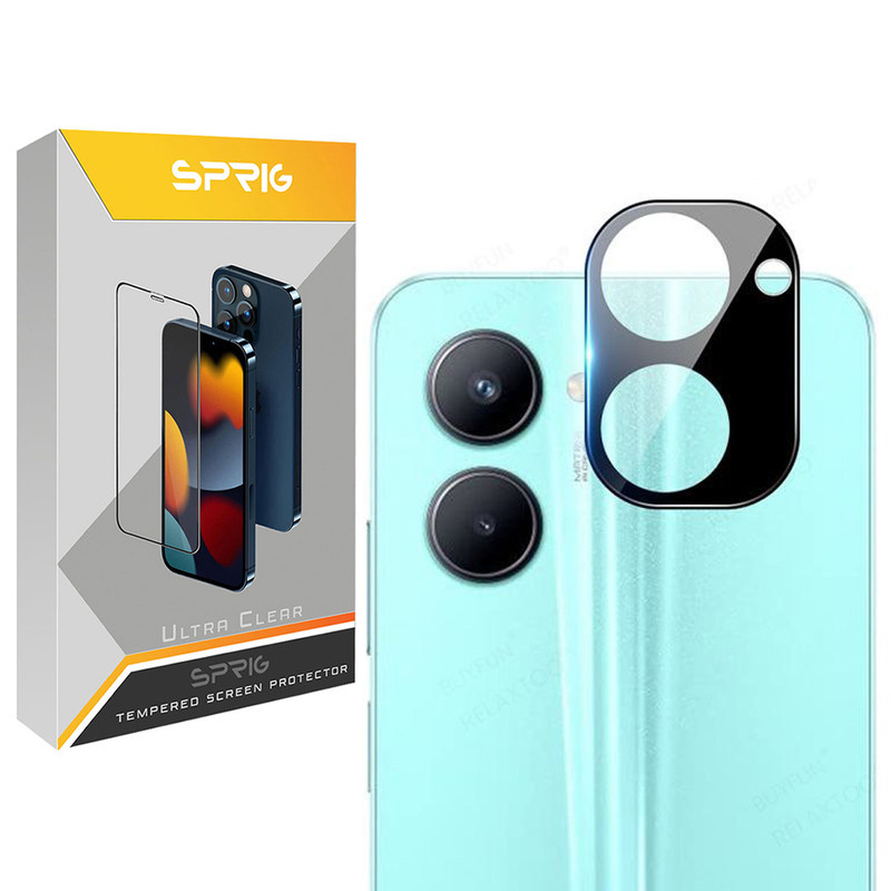 محافظ لنز دوربین اسپریگ مدل 3D-SP مناسب برای گوشی موبایل ریلمی 10