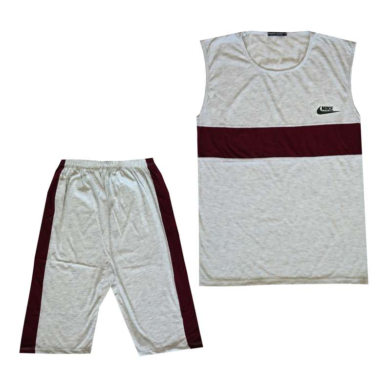 ست تاپ و شلوارک مردانه مدل MADI20