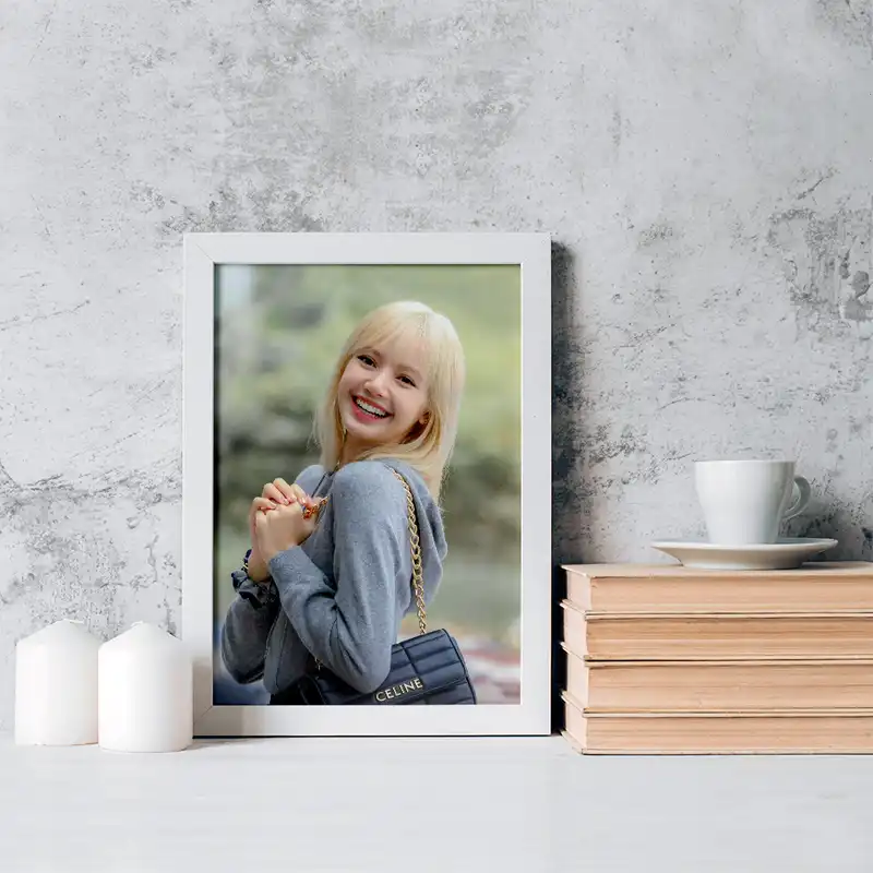 تابلو خندالو مدل لیسا گروه بلک پینک کد 16704