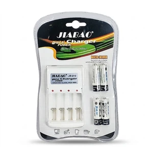 شارژر جیابائو مدل jb-212 کدab402 به همراه باتری قلمی