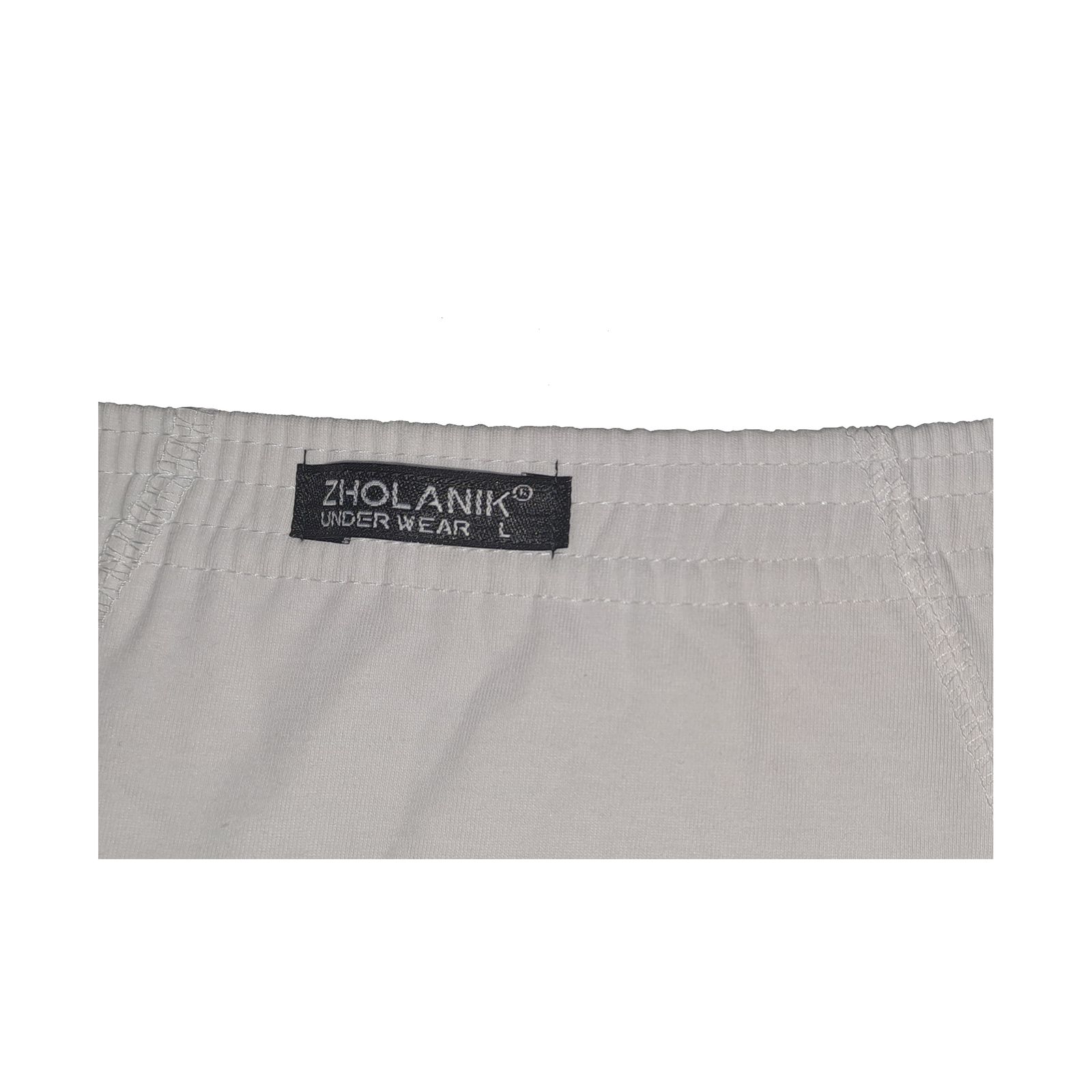 شورت مردانه ژولانیک مدل اسلیپ رنگ سفید -  - 2