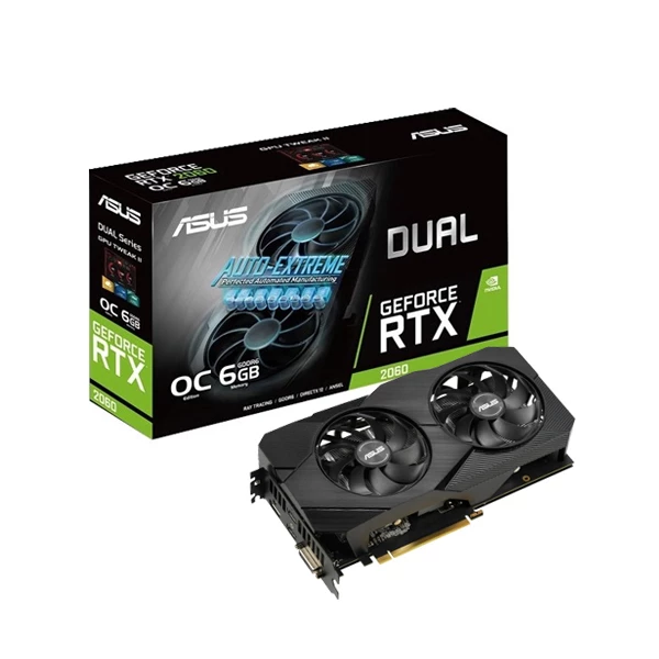 کارت گرافیک ایسوس مدل DUAL-RTX2060-O6G 6GB