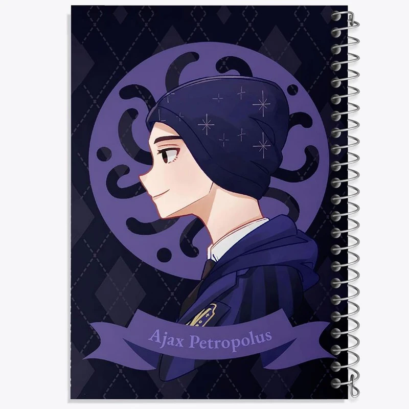 دفتر ژورنال نویسی 50 برگ خندالو مدل نقطه ای طرح سریال ونزدی Wednesday کد 25233