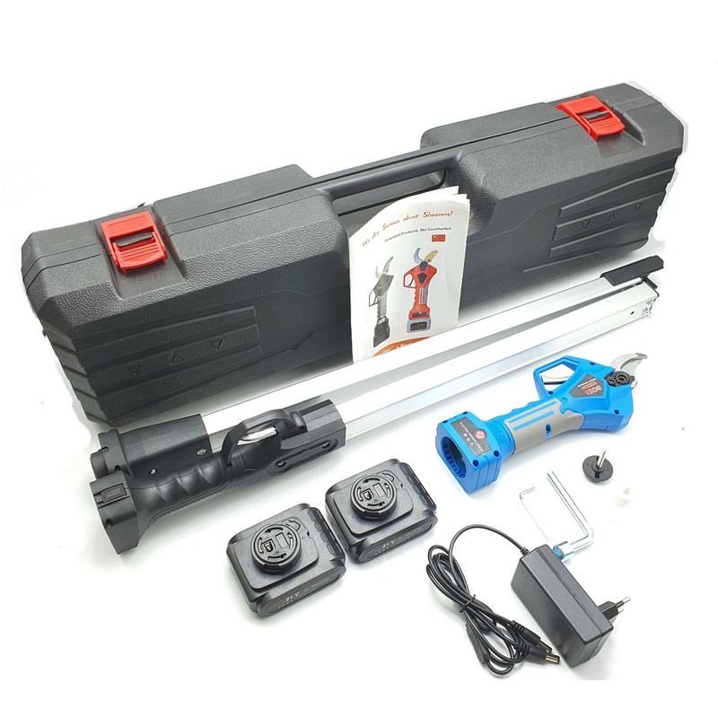 قیچی دسته تلسکوپی شارژی باس مدل S28-21V