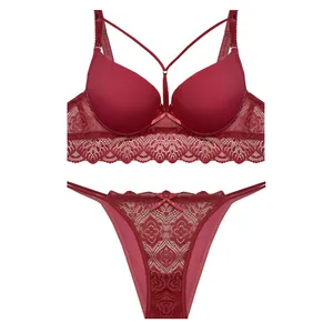 ست شورت و سوتین زنانه مدل پوش آپ هارنس دار کد 686006st