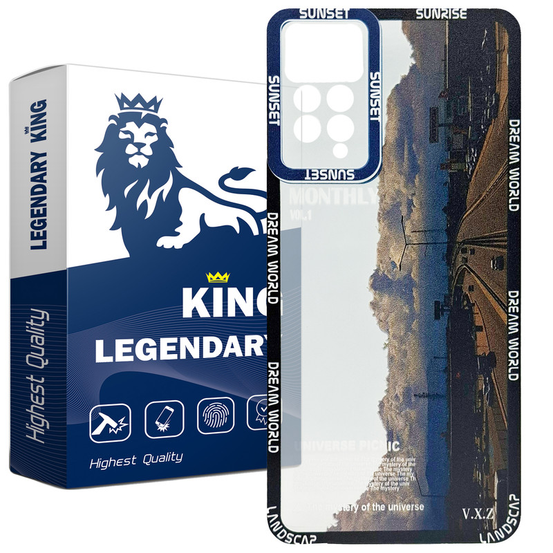 کاور لجندری کینگ مدل نیویورک مناسب برای گوشی موبایل شیائومی Redmi Note 11 Global / Note 11S