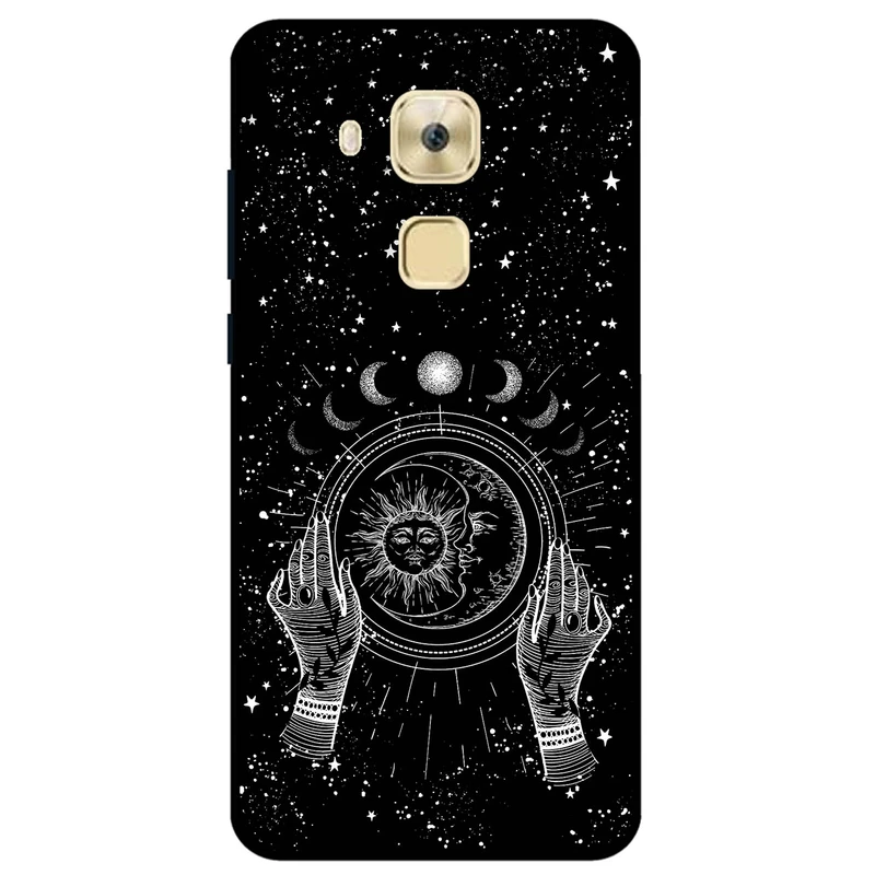 کاور مگافون طرح ماه و خورشید مدل 1892 مناسب برای  گوشی موبایل هوآوی Nova Plus 