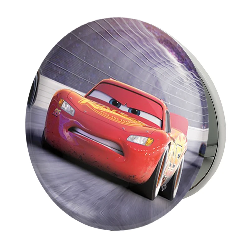 آینه جیبی خندالو طرح انیمیشن ماشین ها  مدل تاشو کد 2270 