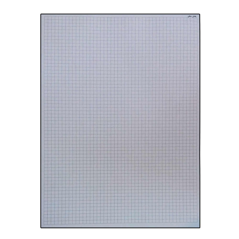 کاغذ شطرنجی سخن کد 120782 بسته 20 عددی