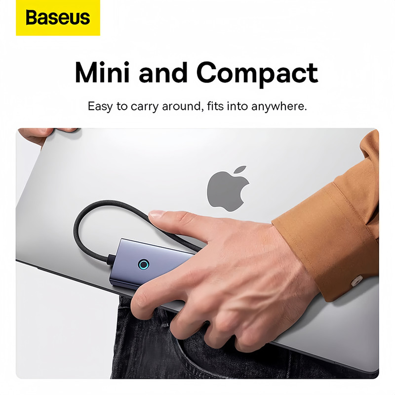 هاب 6 پورت USB-C بیسوس مدل BS-OH111