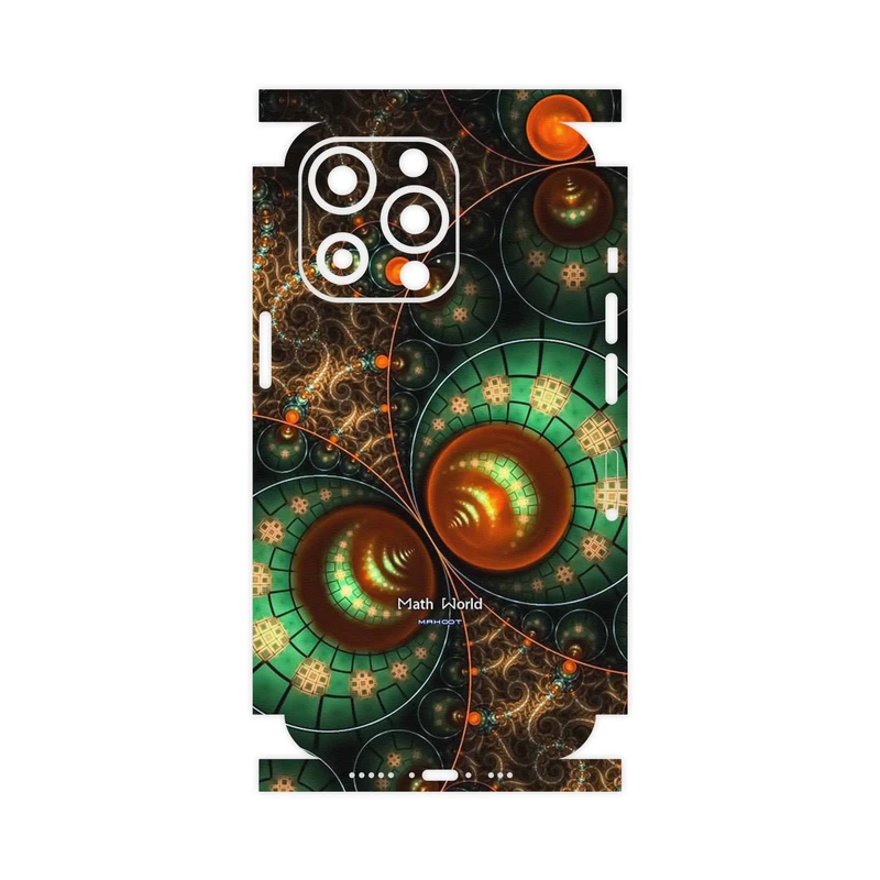 برچسب پوششی ماهوت مدل Mathematical Geometric Shape 3-FullSkin مناسب برای گوشی موبایل اپل iphone 13 Pro