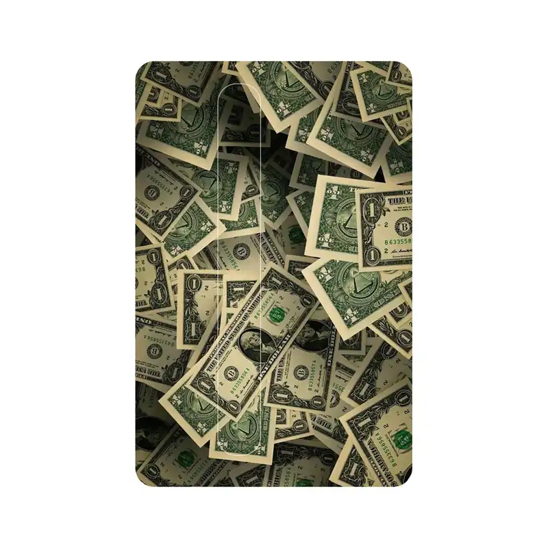 استیکر کارت مدل دلار کد A39